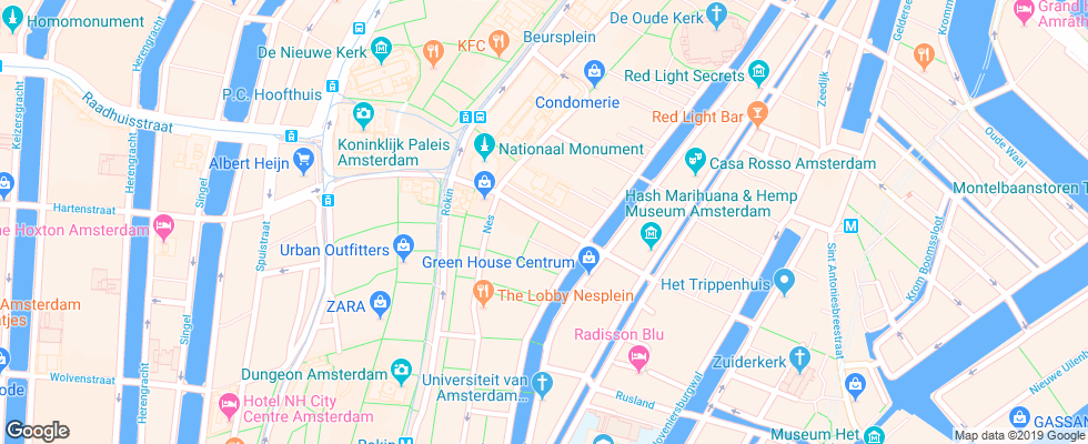 Отель De Gerstekorrel на карте Нидерланд