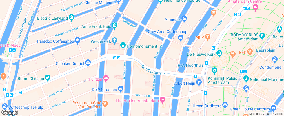 Отель Nadia на карте Нидерланд