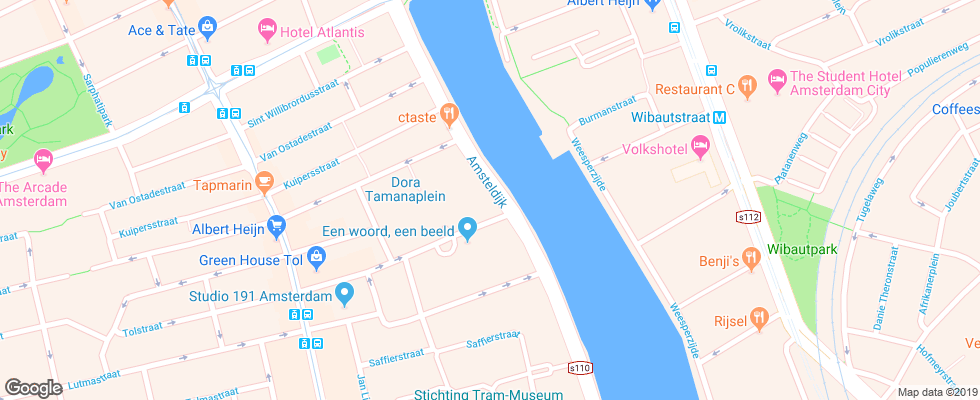 Отель Pestana Riverside на карте Нидерланд