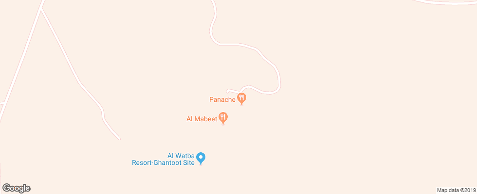 Отель Jumeirah Al Wathba Desert Resort & Spa на карте ОАЭ