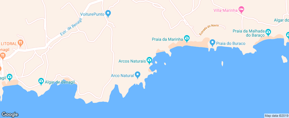 Отель Alba Villas By Epikurean на карте Португалии