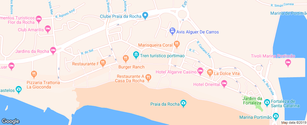 Отель Bela Vista Hotel And Spa на карте Португалии