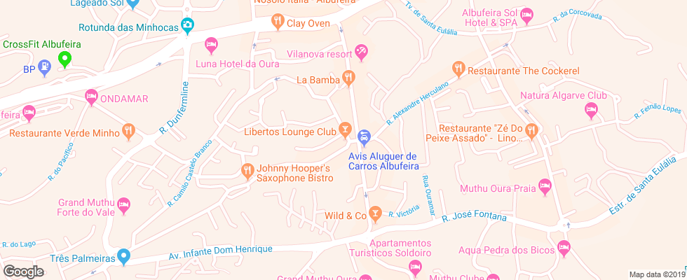 Отель Cheerfulway Torre Da Aldeia на карте Португалии