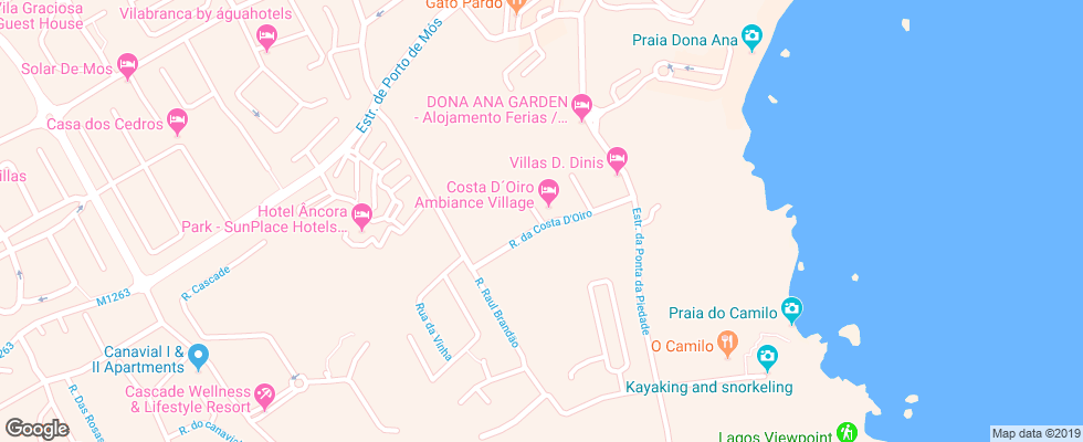 Отель Costa Doiro Ambiance Village на карте Португалии