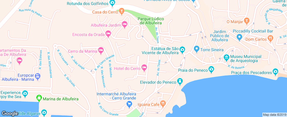Отель Da Gale на карте Португалии