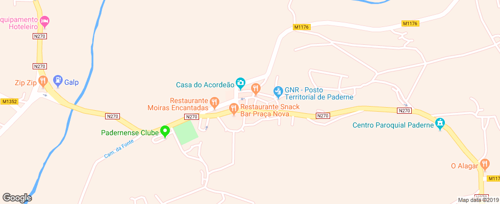 Отель Polana Residence на карте Португалии