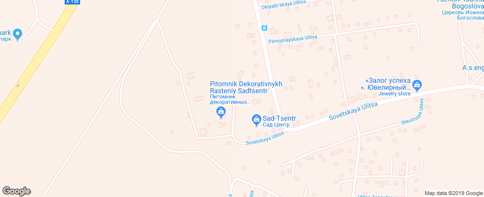 Отель Amaks Krasnaya Pahra на карте России