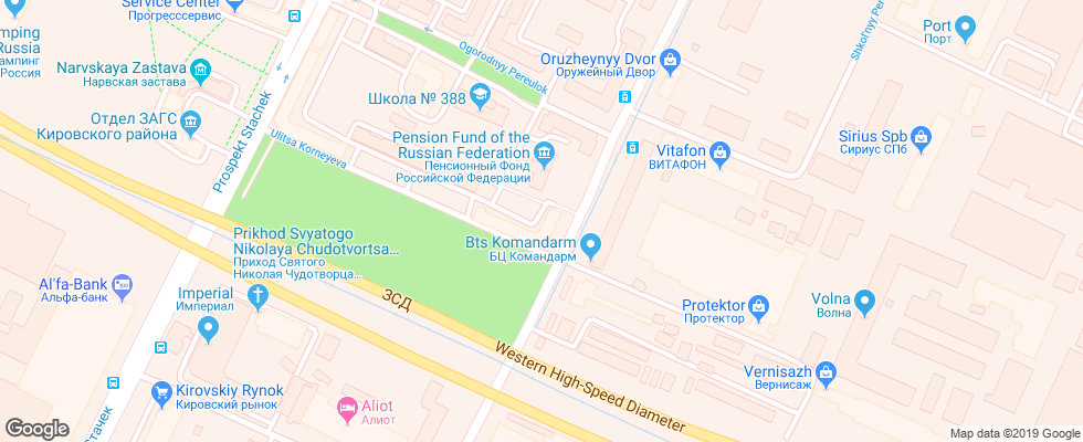Отель Apart-Otel Oranzh на карте России