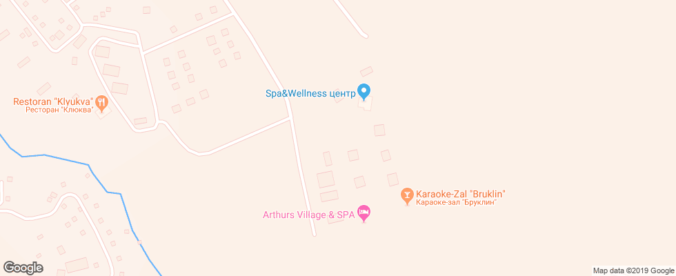 Отель Arturs Spa Otel на карте России