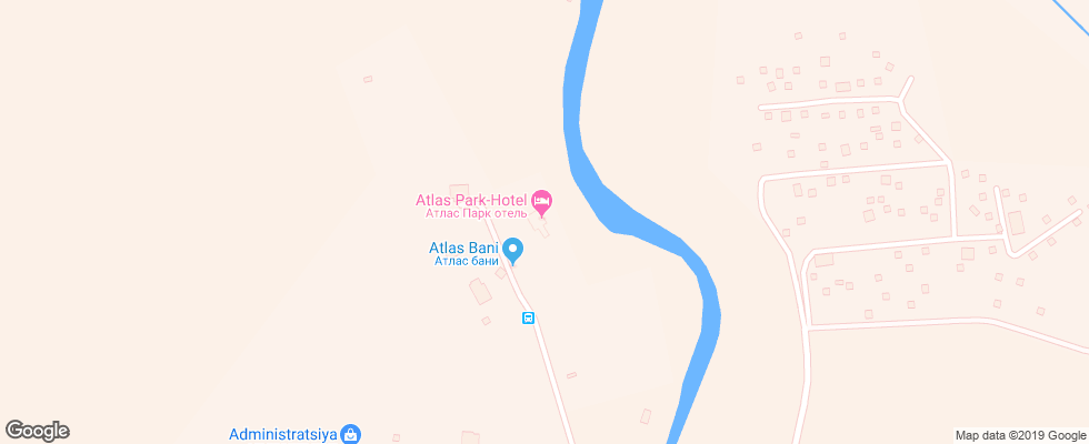 Отель Atlas Park Otel на карте России
