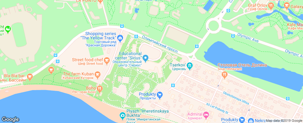 Отель Azimut Otel Rezort I Spa на карте России