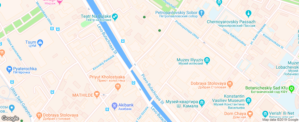 Отель Dabltri Baj Hilton на карте России