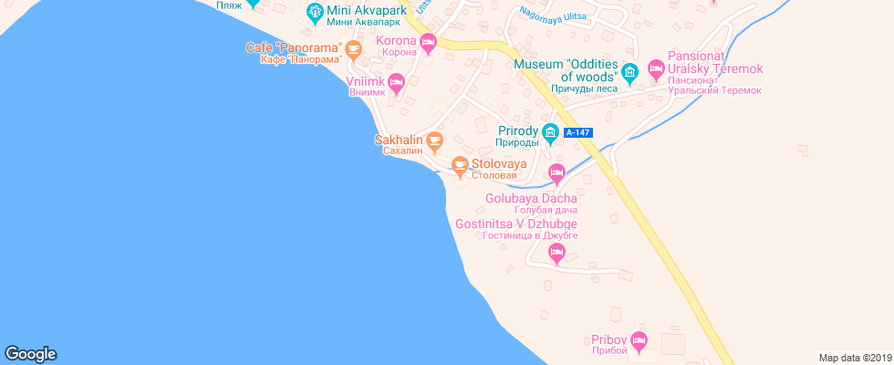 Отель Dom Rybaka на карте России