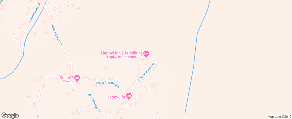 Отель Heppilinn на карте России