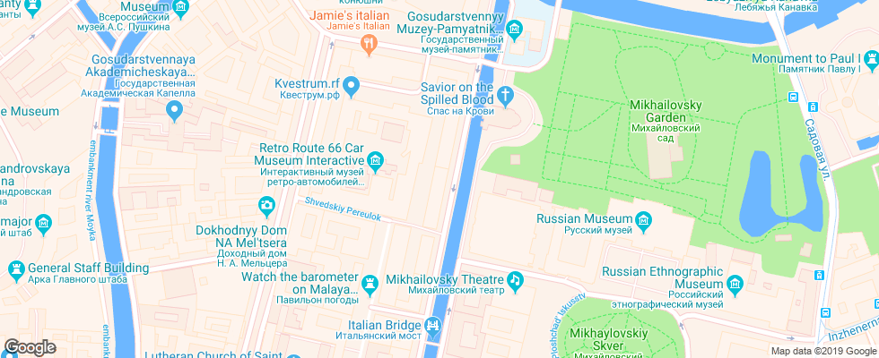 Отель Ipkv на карте России