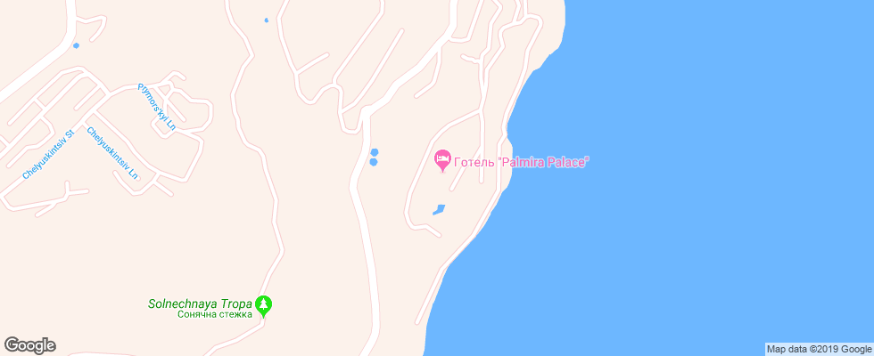 Отель Palmira Palas на карте России