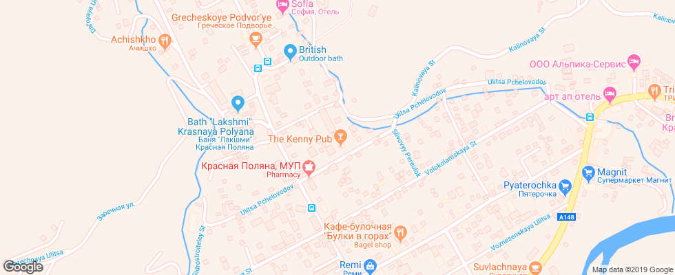 Отель Park Shale Rezidentsiya на карте России