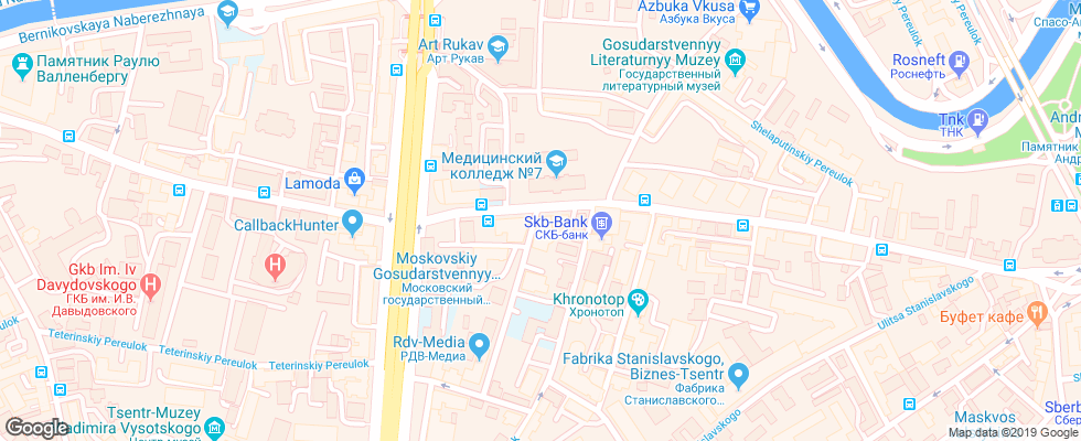 Отель Rums Butik Otel на карте России
