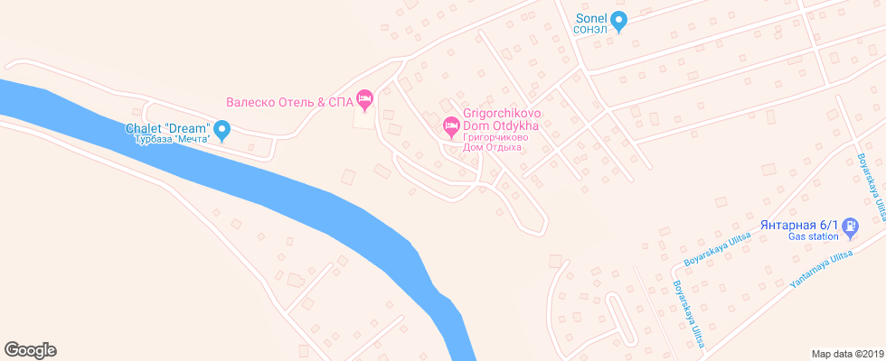 Отель Valesko Otel I Spa на карте России
