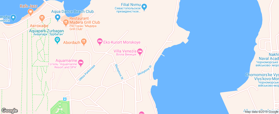 Отель Venetsiya Villa на карте России