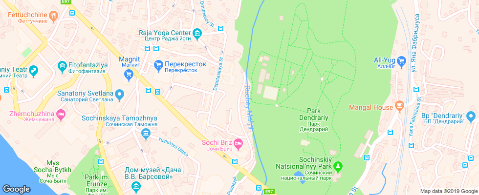 Отель Villa Anna на карте России