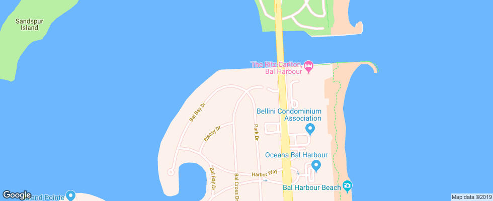 Отель Bal Harbour Quarzo на карте США