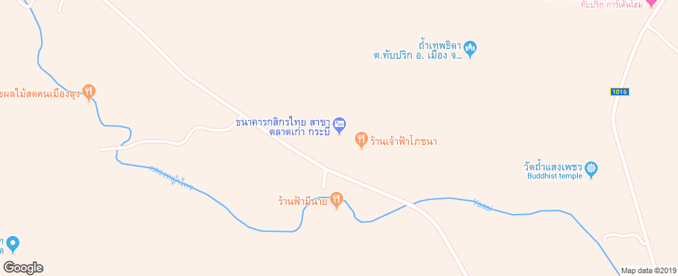 Отель Baan Havaree Resort на карте Таиланда