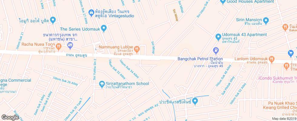 Отель Bangkok Marriott Marquis Queens Park на карте Таиланда