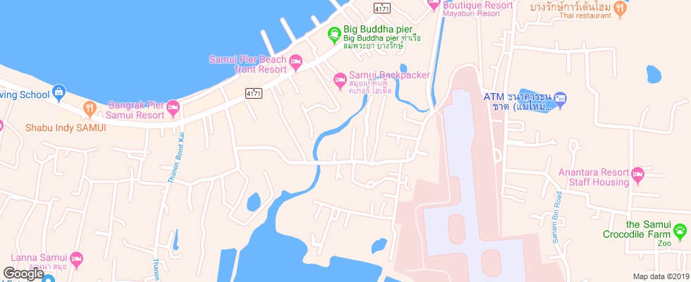 Отель Citin Urbana на карте Таиланда