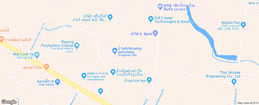 Отель Classic Kameo на карте Таиланда