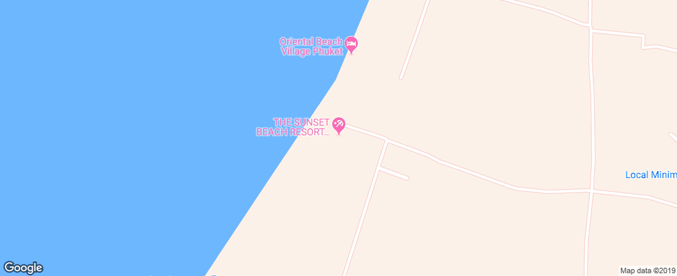 Отель Koh Kho Khao Sea Sun Beach Resort на карте Таиланда
