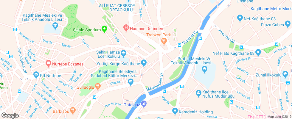 Отель Academia Residence на карте Турции