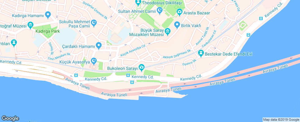 Отель Albinas Hotel на карте Турции