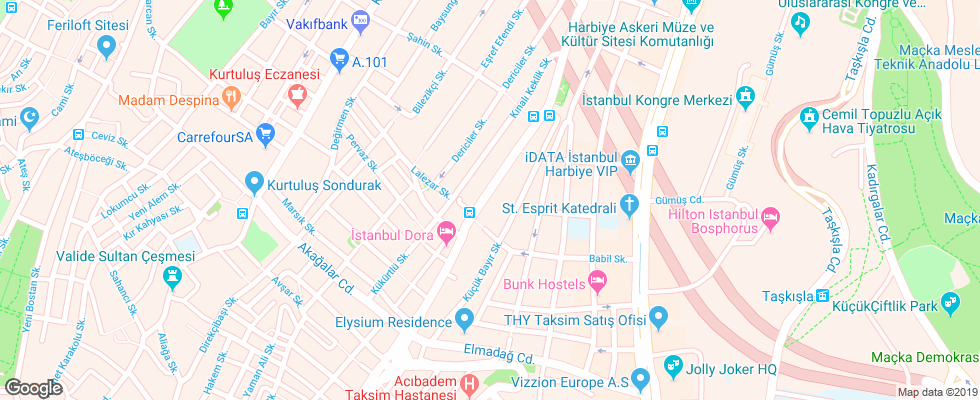 Отель All Inn на карте Турции