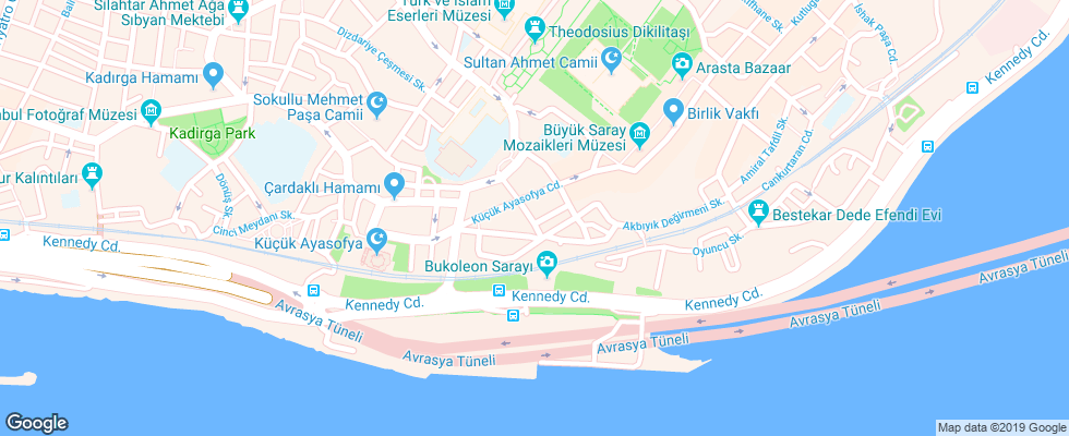 Отель Aren Suites на карте Турции