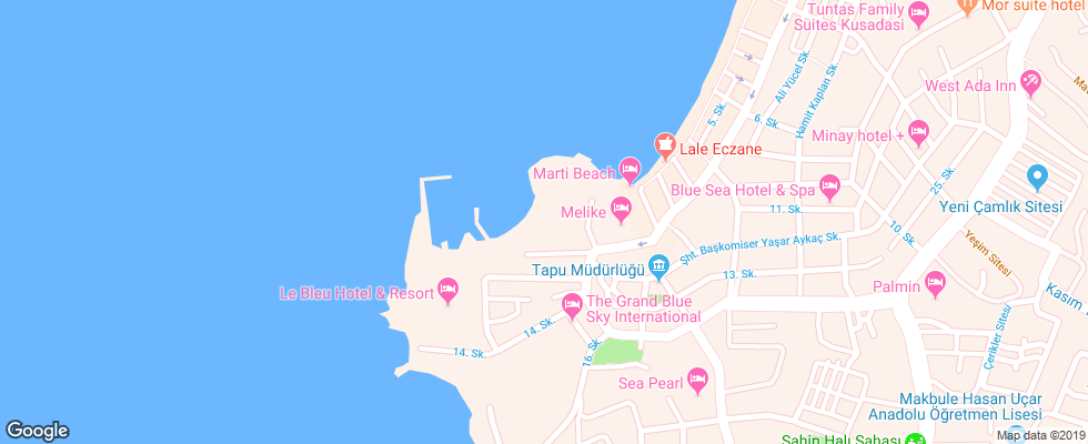 Отель Imbat Hotel на карте Турции