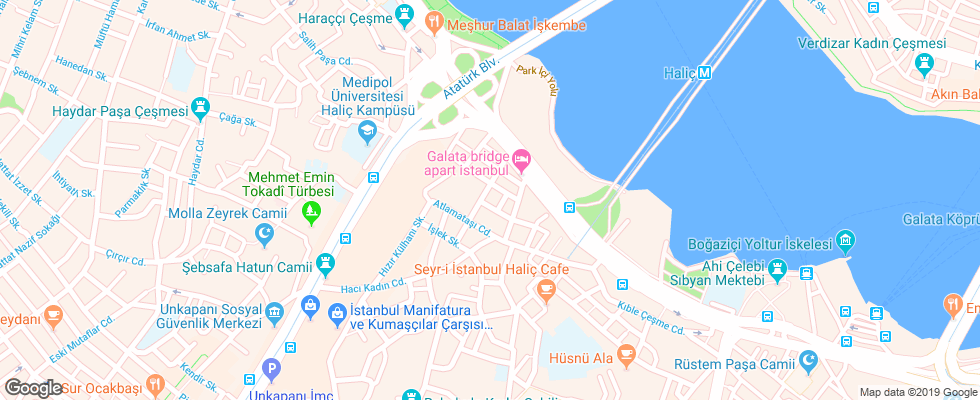 Отель Reydel Hotel на карте Турции