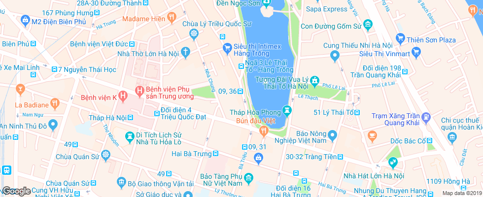 Отель Apricot Hotel на карте Вьетнама