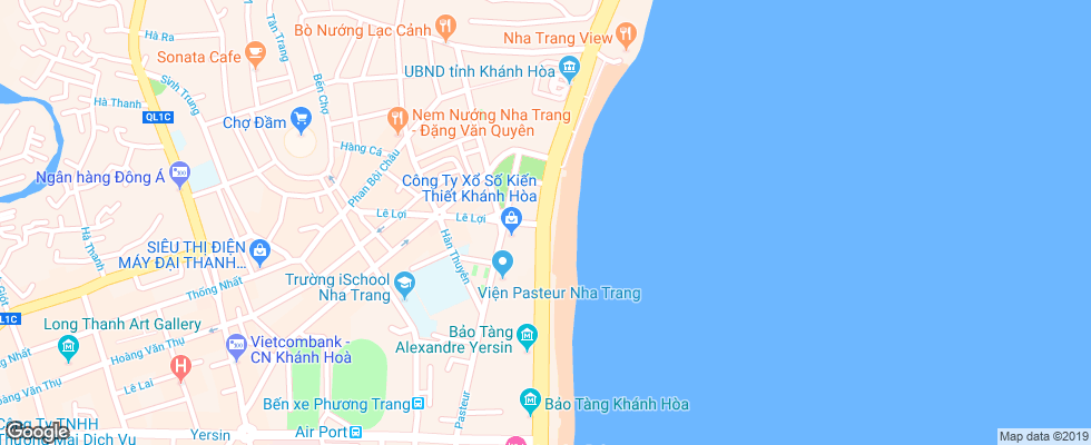 Отель Bella Begonia на карте Вьетнама