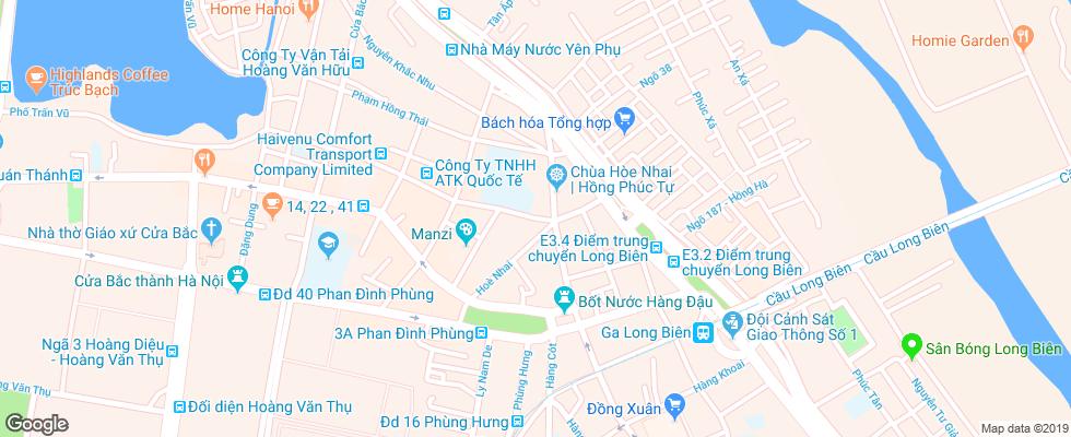 Отель Chalcedony на карте Вьетнама