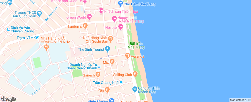 Отель Citadines Bayfront на карте Вьетнама