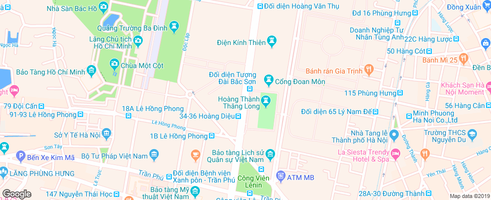 Отель Conifer Boutique на карте Вьетнама