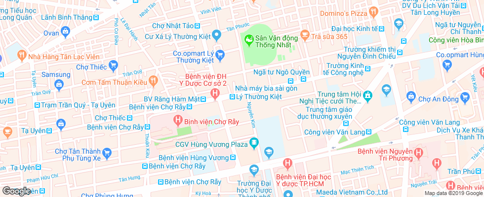 Отель Empress на карте Вьетнама