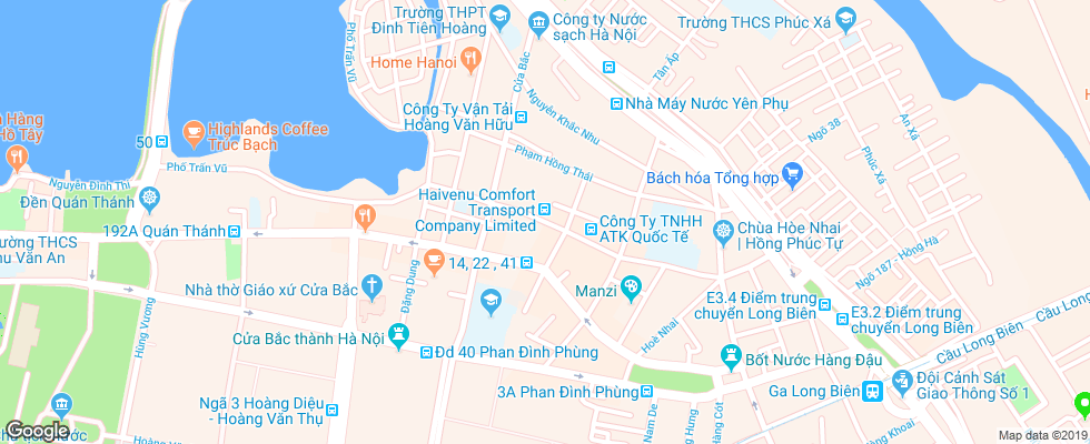 Отель Flower Garden на карте Вьетнама