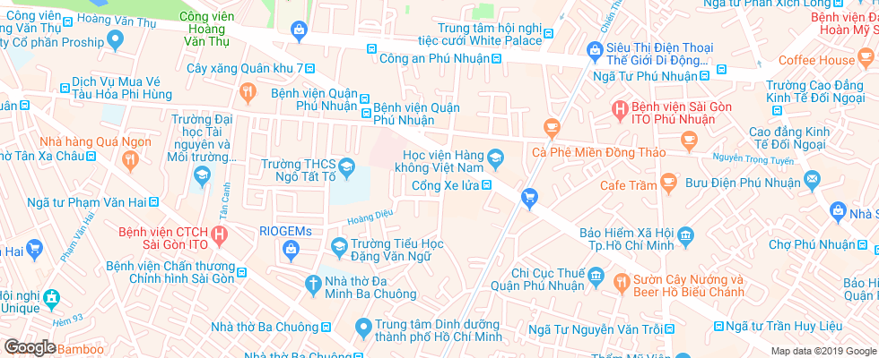 Отель Golden Crown на карте Вьетнама