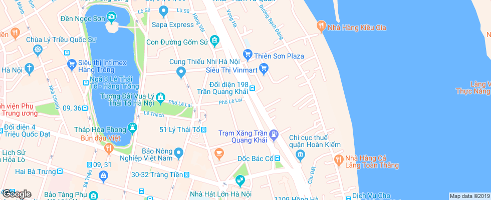 Отель Hong Ha на карте Вьетнама