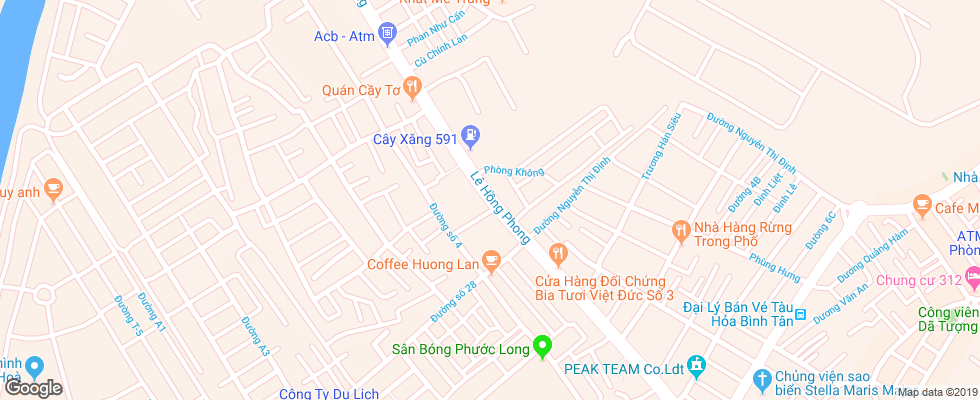 Отель Mia Resort Nha Trang на карте Вьетнама