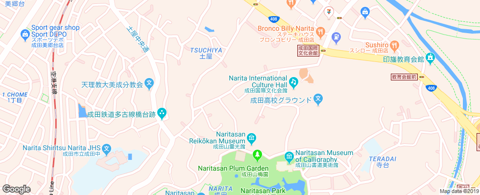 Отель Hilton Tokyo Odaiba на карте Японии