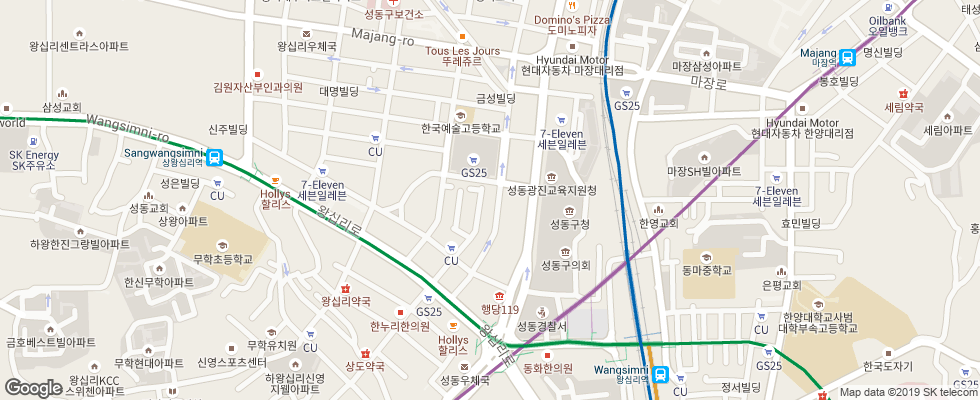 Отель Amourex на карте Южной Кореи
